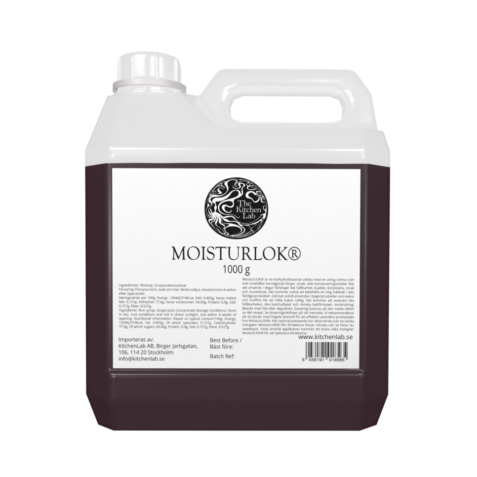 MoisturLOK® (sirup) - The Kitchen Lab - 1000 g i gruppen Madlavning / Molekylær madlavning / Molekylære ingredienser hos The Kitchen Lab (1429-27696)