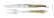 Kniv og gaffel, skaft af lyst horn, poleret, Tradition - Forge de Laguiole Kniv og gaffel, skaft af lyst horn, poleret, Tradition - Forge de Laguiole