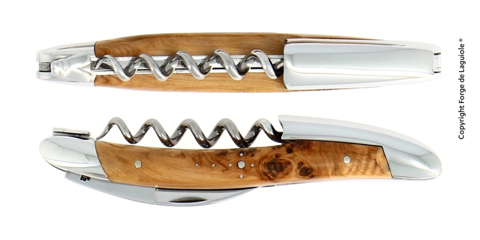 Sommelierkniv af En, poleret, Tradition - Forge de Laguiole Sommelierkniv af En, poleret, Tradition - Forge de Laguiole