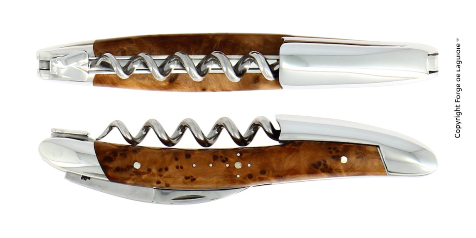 Tuja sommelierkniv, poleret, Tradition - Forge de Laguiole i gruppen Bar & Vin / Vin tilbehør / Køkkenknive & vinåbner hos The Kitchen Lab (1446-15864)