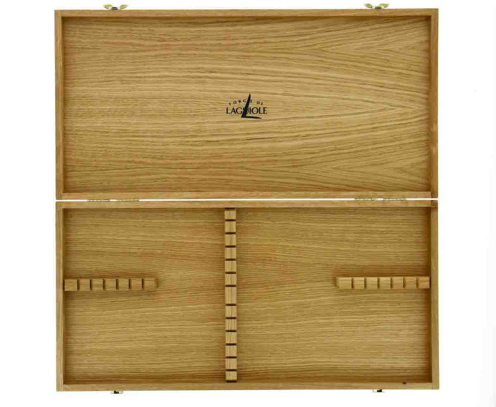 Bestiksæt 03, benhåndtag, poleret, Tradition - Forge de Laguiole