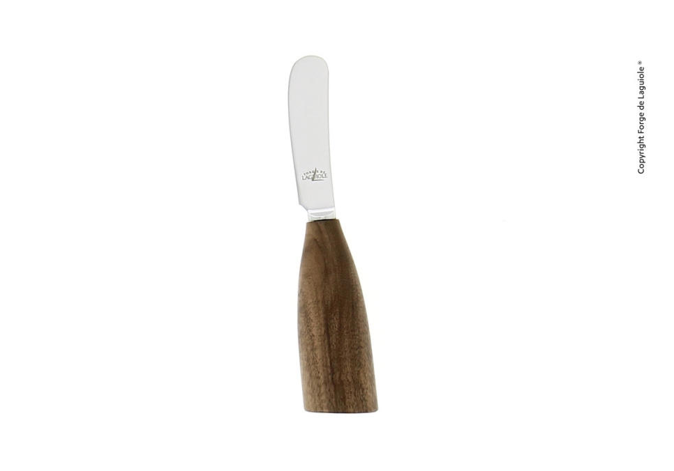Smørkniv med håndtag af valnød, Lou Bure - Forge de Laguiole i gruppen Borddækning / Bestik / Smør knive hos The Kitchen Lab (1446-32883)