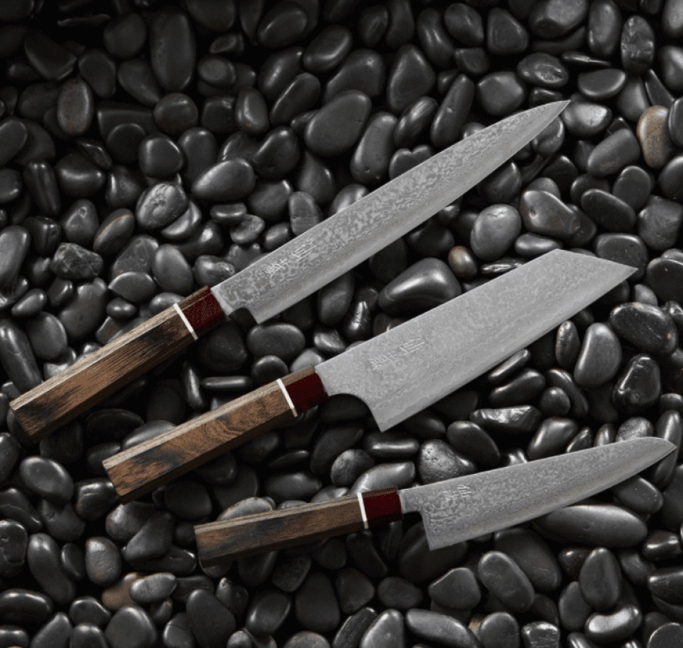 Lille santoku, 14,5 cm - Suncraft Octa Lille santoku, 14,5 cm - Suncraft Octa