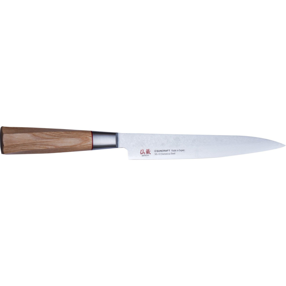 Yanagiba, sashimikniv, 21 cm - Suncraft Swirl i gruppen Madlavning / Køkkenknive / Sashimi knive hos The Kitchen Lab (1450-25153)