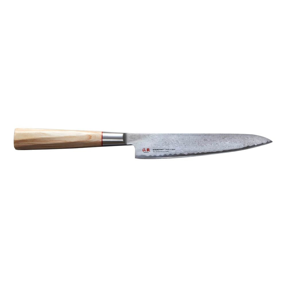Små, skærekniv, 15 cm - Suncraft Swirl i gruppen Madlavning / Køkkenknive / Knive til alle formål hos The Kitchen Lab (1450-25155)