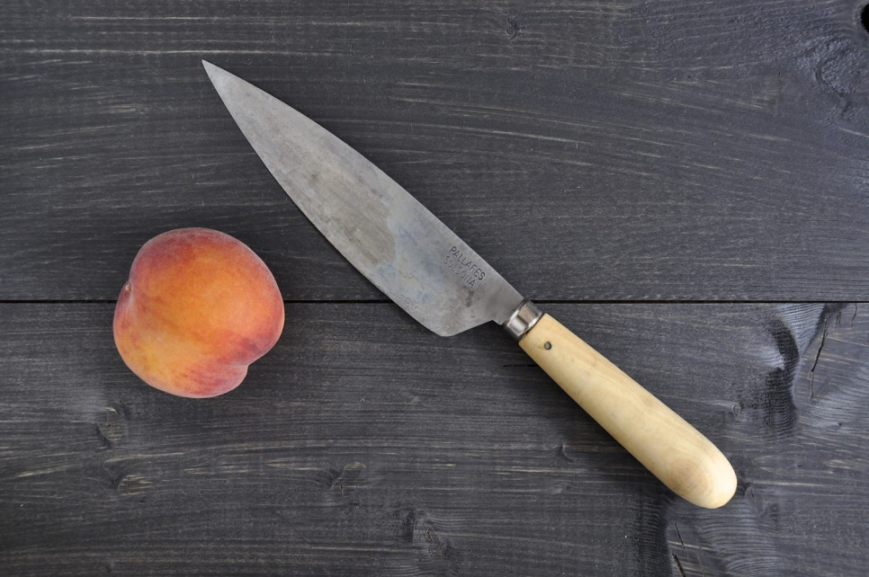 Traditionel køkkenkniv kulstål 16 cm - Pallarés