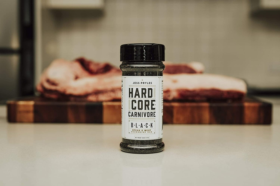 Black Rub til oksekød/bøf/BBQ, 368 g - Hardcore Carnivore