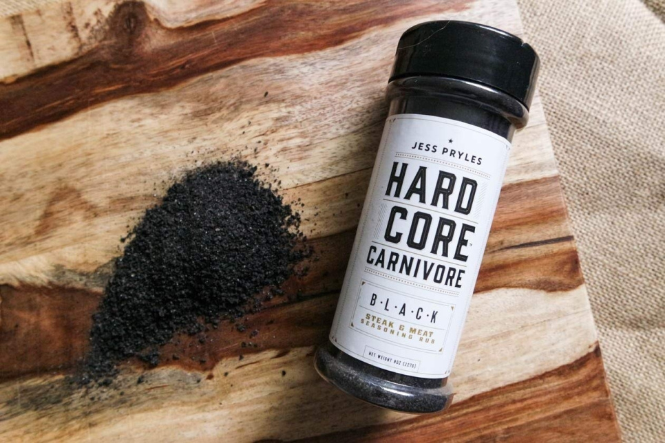 Black Rub til oksekød/bøf/BBQ, 368 g - Hardcore Carnivore