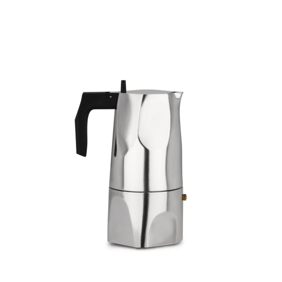 Moka maker, Ossidiana - Alessi i gruppen Te & Kaffe / Kaffe brygning / Kaffemaskine hos The Kitchen Lab (1466-22808)