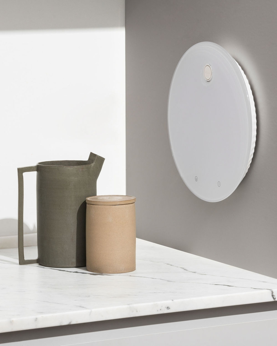 Køkkenvægt, Plissé, Hvid - Alessi