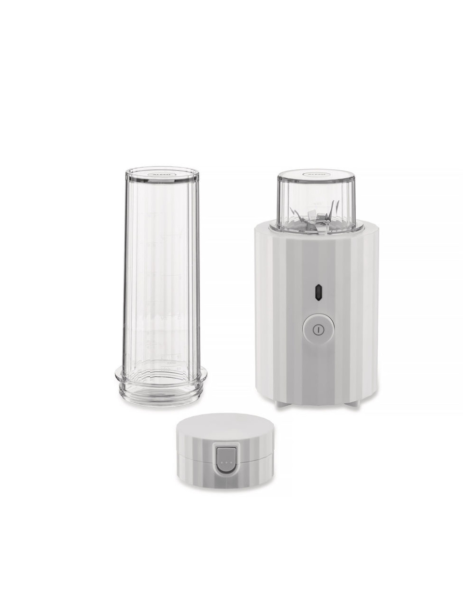Personal Blender / Mini Mixer, Plissé, hvid - Alessi