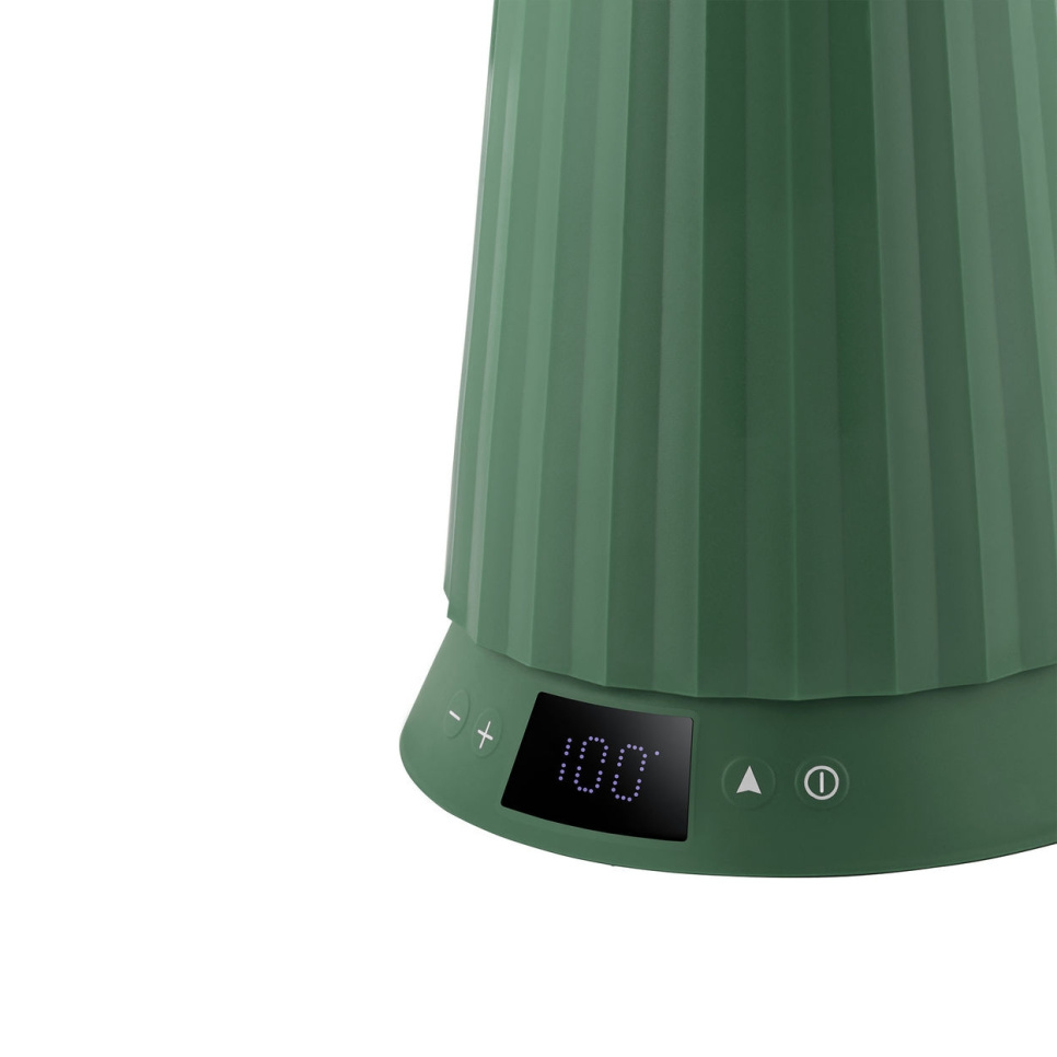 Kedel med temperaturkontrol, Plissé, Grøn - Alessi