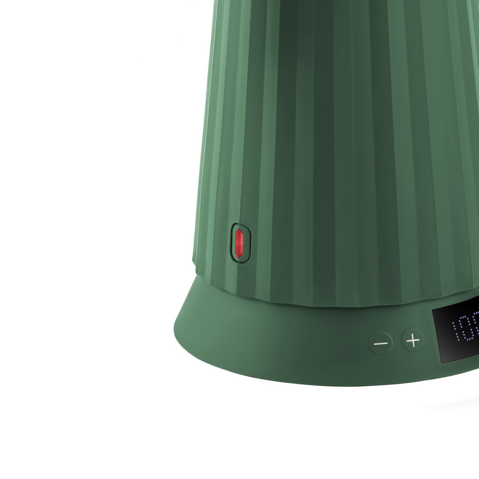Kedel med temperaturkontrol, Plissé, Grøn - Alessi