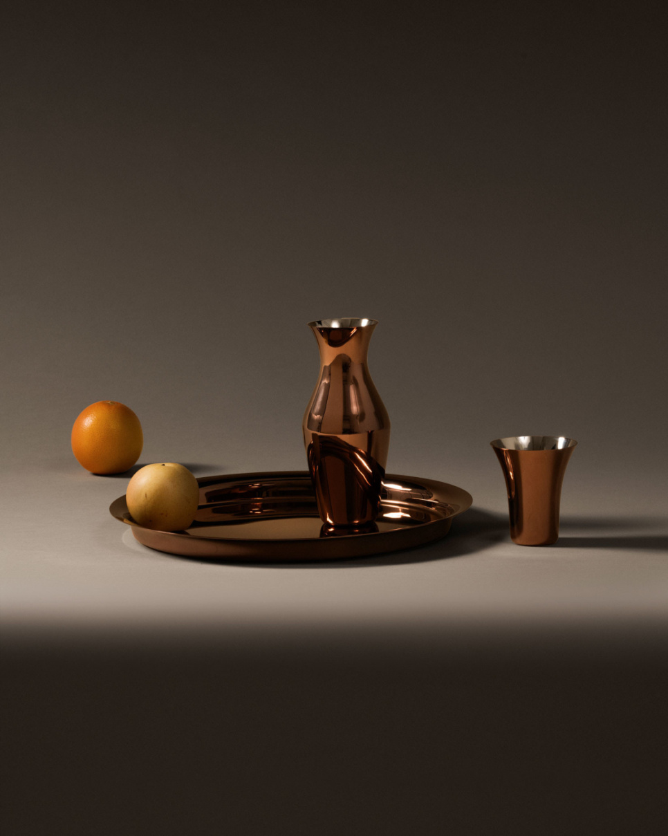 Karaffel, Kuru Kuru - Alessi - Kobber