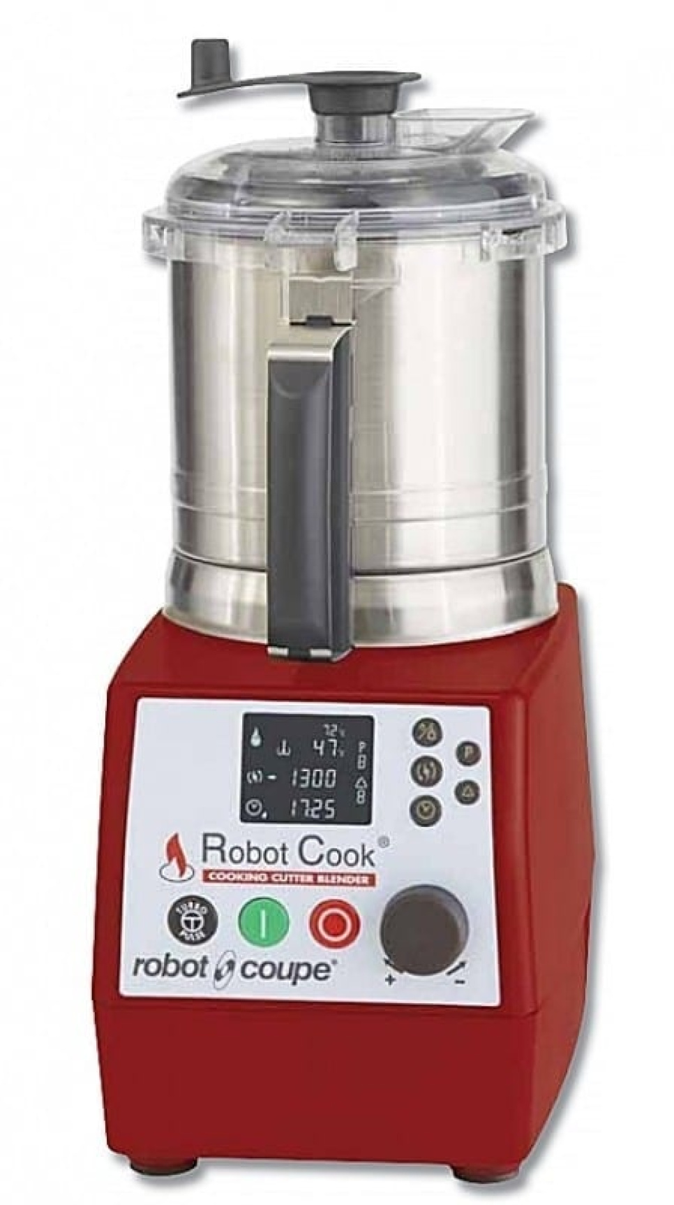 Hurtighakker med varmefunktion - Robot Cook 43000R i gruppen Køkkenmaskiner / Blender & Hakker / Blenders hos The Kitchen Lab (1469-13004)
