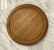Rundt skærebræt, olieret eg, Ø25cm - Breka