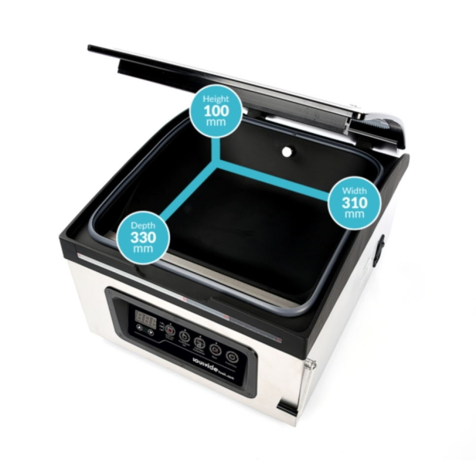 Kammervakuummaskine, Senses 300 - SousVideTools Kammervakuummaskine, Senses 300 - SousVideTools