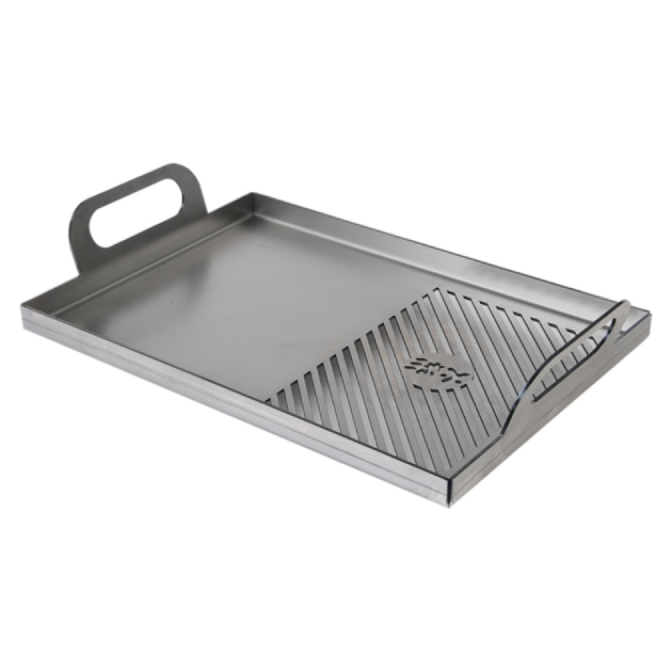 Stegebord/plancha til medium bred, 50/50 - Kasai i gruppen Grill, komfurer & ovne / Grill tilbehør hos The Kitchen Lab (1512-31938)