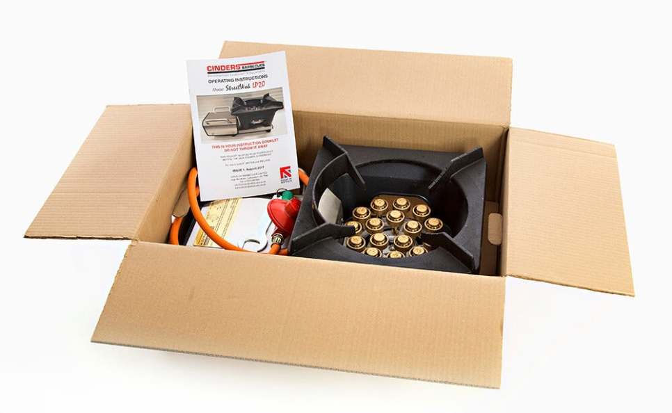 Gasbrænder, StreetWok LP20 - Cinders Gasbrænder, StreetWok LP20 - Cinders