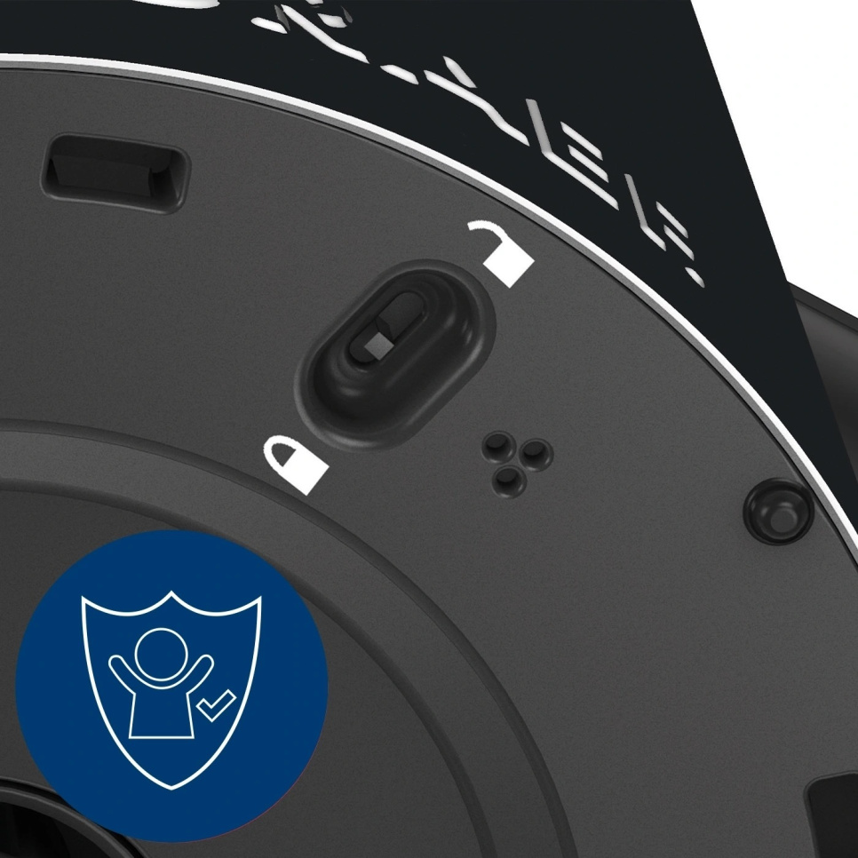 Kedel med temperaturindstilling 1,2 L, sort - Graef