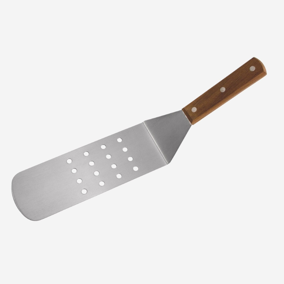 Spatel med perforeret klinge og træhåndtag, 36 cm - Östlin i gruppen Madlavning / Køkkenredskaber / Spader og skrabere hos The Kitchen Lab (1521-14784)