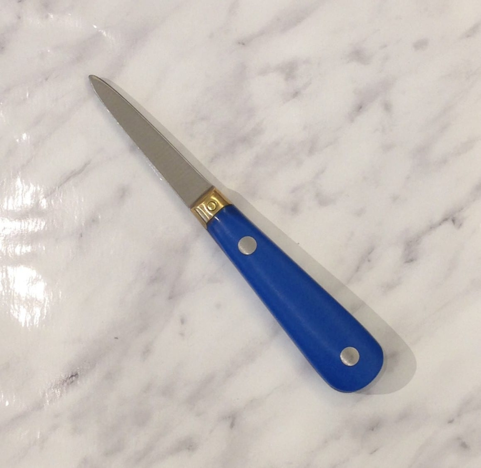 Østerskniv, blåt skaft - Déglon Østerskniv, blåt skaft - Déglon