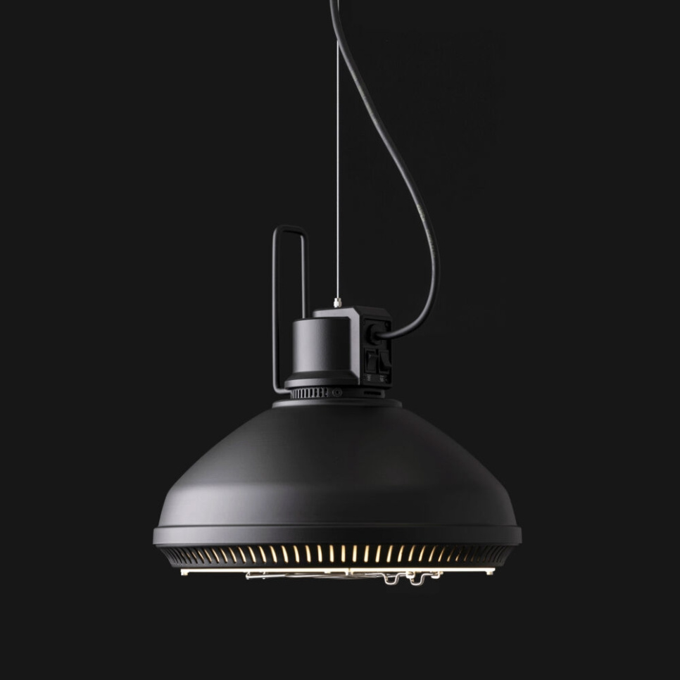 Varmelampe HAL, Lift-funktion, Sort - Stayhot Varmelampe HAL, Lift-funktion, Sort - Stayhot