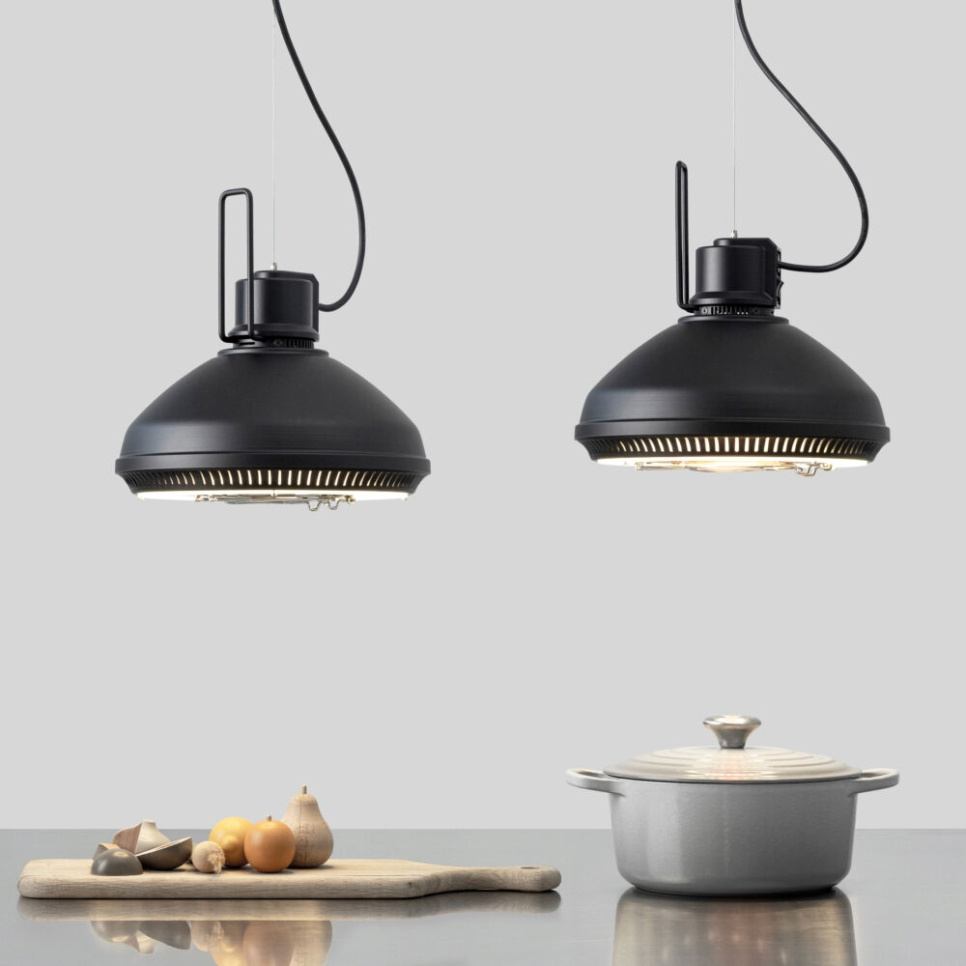 Varmelampe HAL, Lift-funktion, Sort - Stayhot Varmelampe HAL, Lift-funktion, Sort - Stayhot