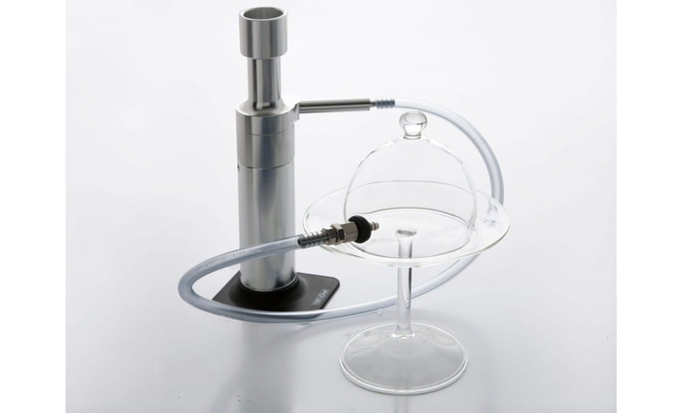 Rubi kuppel med ventil, 9cm og glasfad på fod, 13cm - 100% Chef Rubi kuppel med ventil, 9cm og glasfad på fod, 13cm - 100% Chef