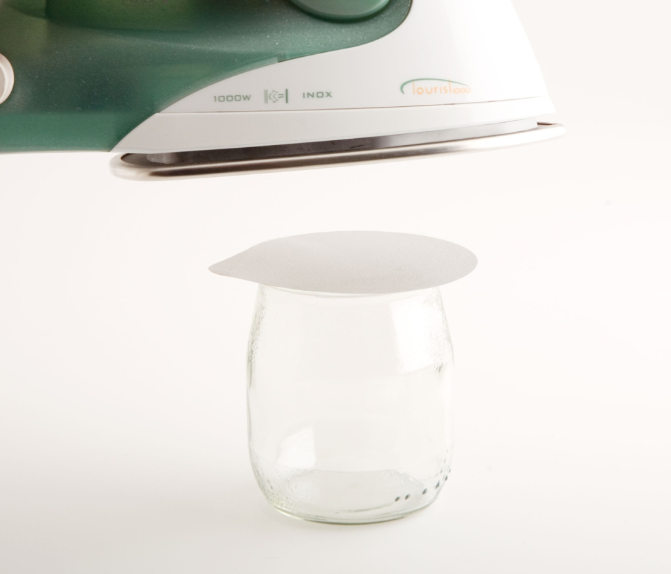 Aluminiumslåg til yoghurtdåser, 750-pak - 100% Chef Aluminiumslåg til yoghurtdåser, 750-pak - 100% Chef