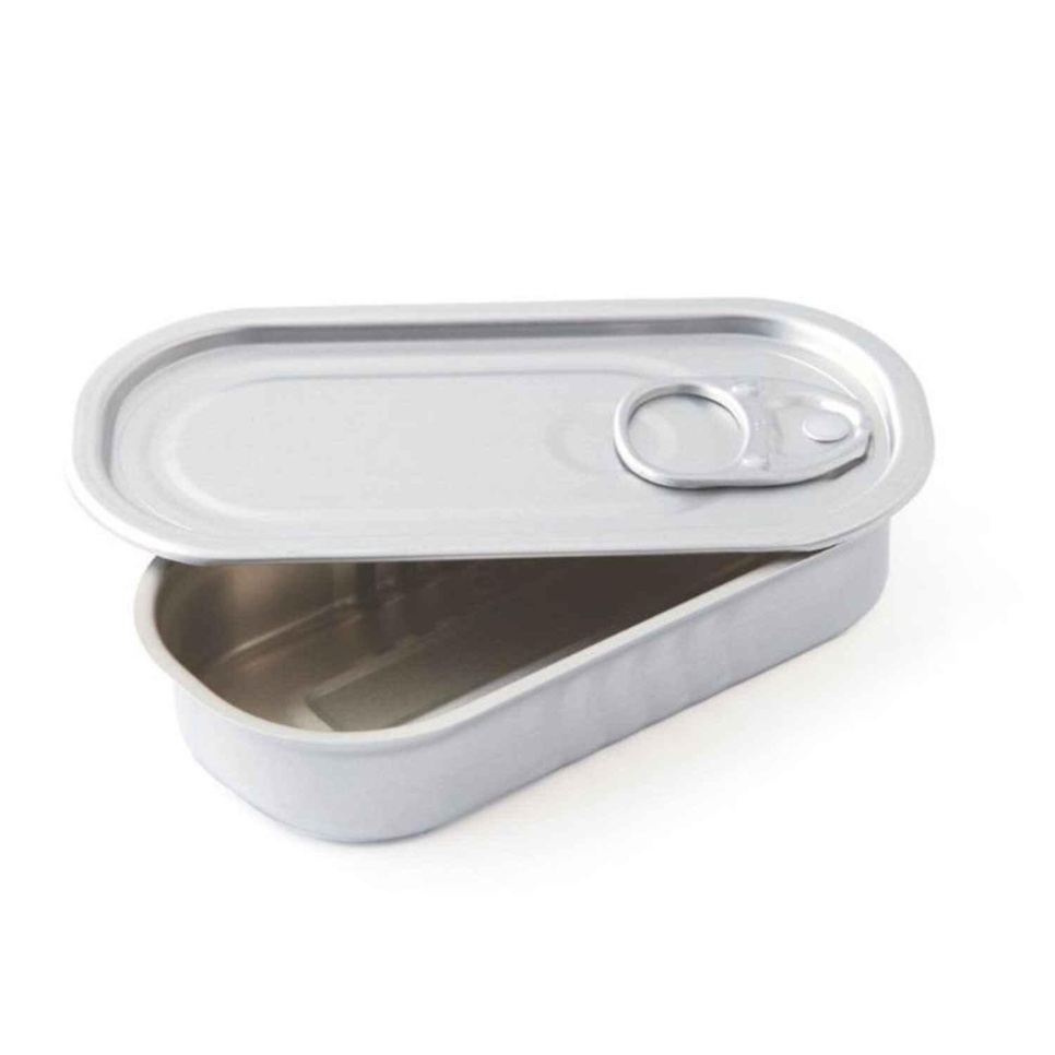 Minikonservesdåse, oval, 100-pak - 100% Chef i gruppen Borddækning / Andet til borddækning & servering / Special artikler hos The Kitchen Lab (1532-14972)