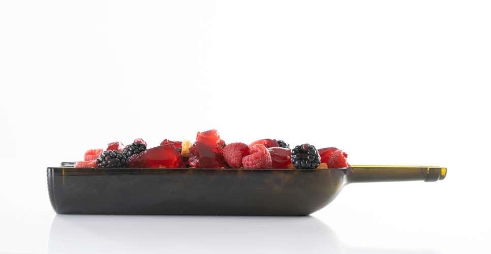 Tallerken, Halv flaske Bordeaux, 6-pak - 100% Chef