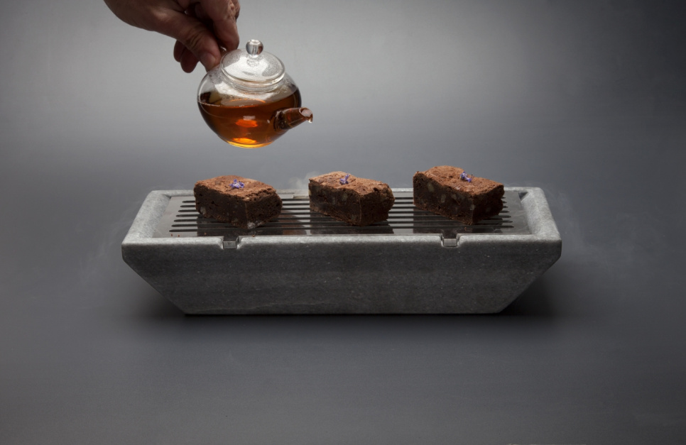 Isgrill til servering med flydende nitrogen eller kulsyreis - 100% Chef Isgrill til servering med flydende nitrogen eller kulsyreis - 100% Chef