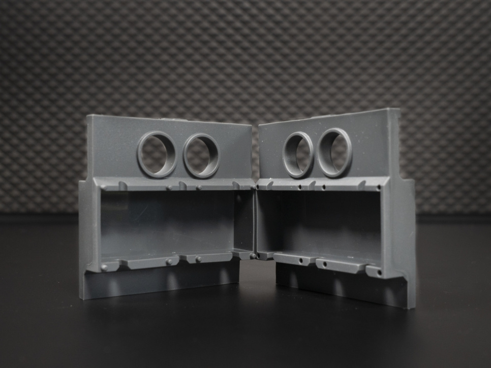 Formsæt med 24 silikoneforme, 4 x 4 x 10 cm rektangler til Alinia Klarismaskine - 100% Chef