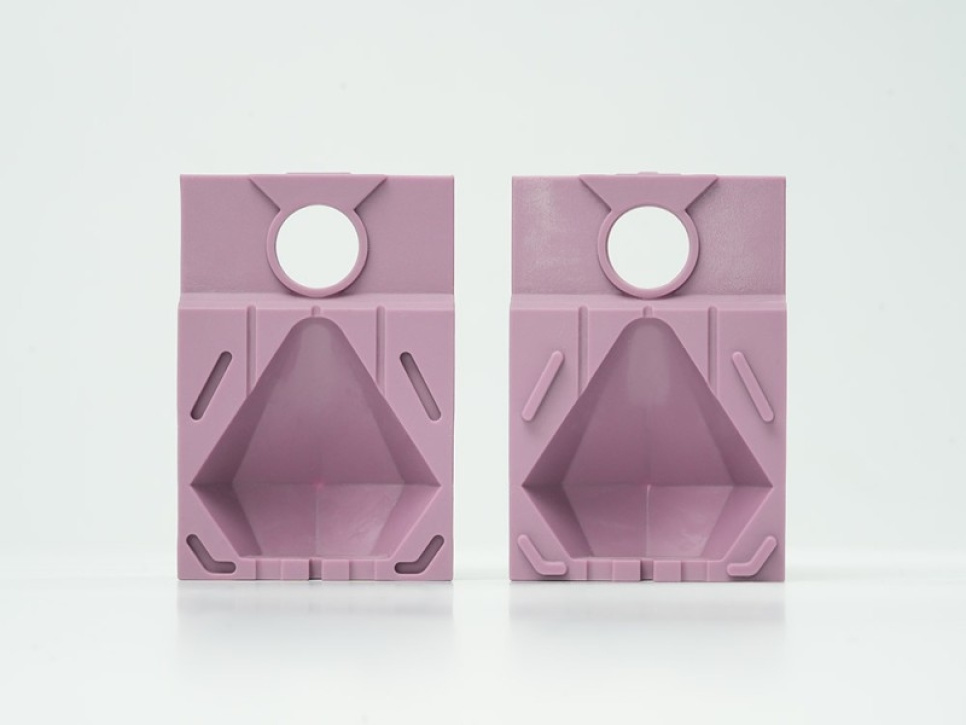 Formsæt med 30 silikoneforme, 6 x 5 cm Diamond til Alinia Klarismaskine - 100% Chef