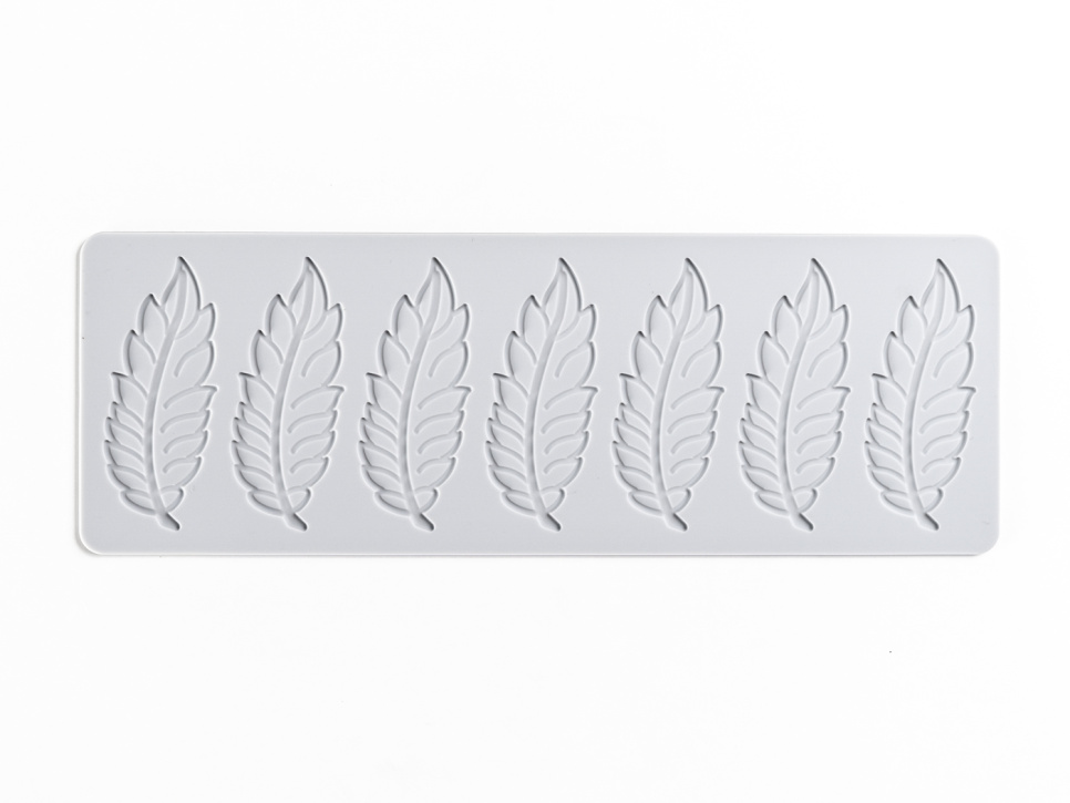 Silikoneform til Tuille, Feather - 100% Chef Silikoneform til Tuille, Feather - 100% Chef