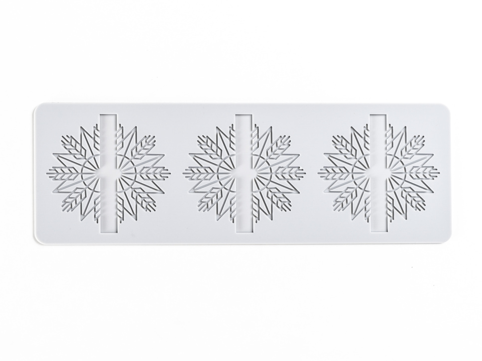 Silikoneform til Tuille, Mandala - 100% Chef