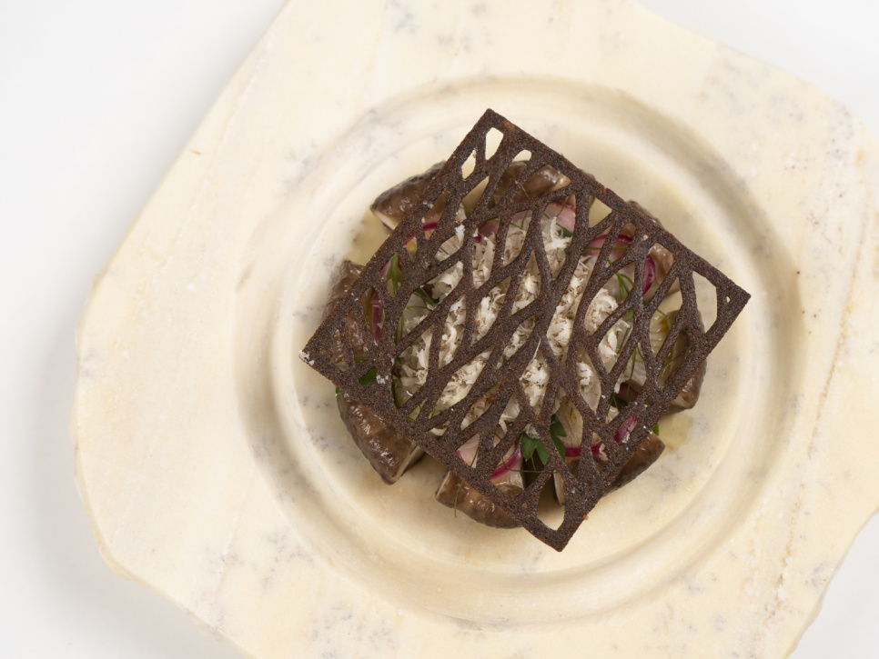 Silikoneform til Tuille, bambus - 100% Chef