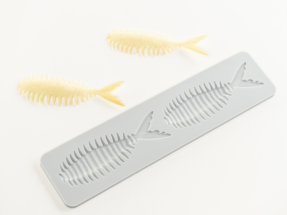 Silikoneform til Tuille, fisk - 100% Chef i gruppen Bagning / Bageforme / Silikone forme hos The Kitchen Lab (1532-31066)