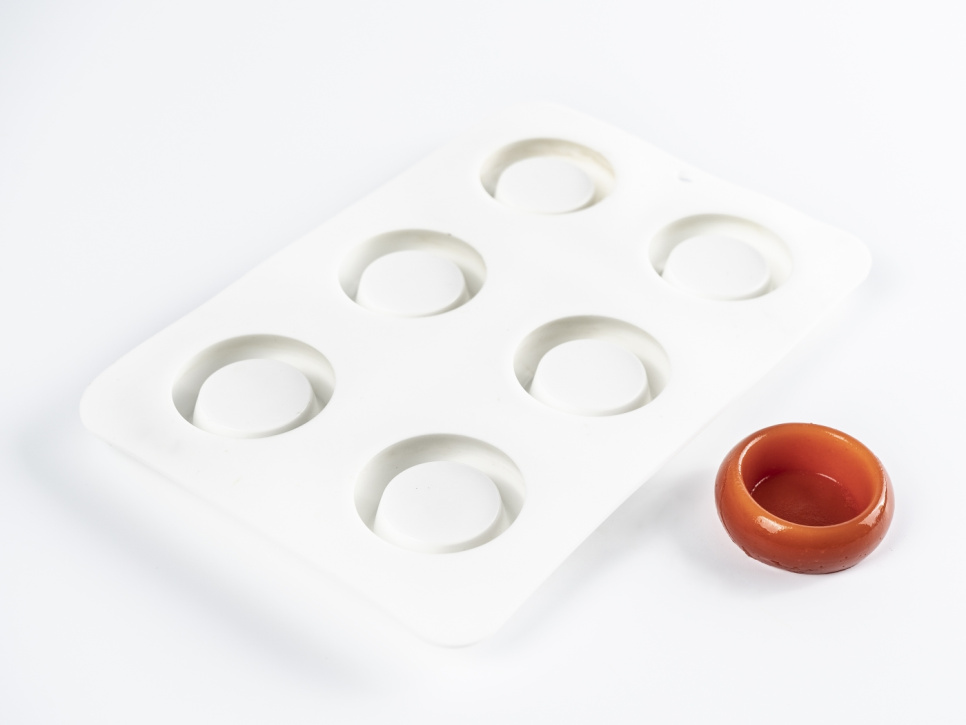 Silikoneform til dekoration, skål - 100% Chef i gruppen Bagning / Bageforme / Silikone forme hos The Kitchen Lab (1532-31069)