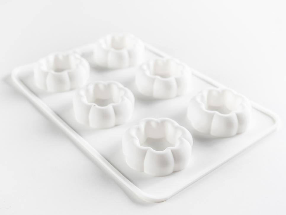 Silikoneform til dekoration, blomsterskål - 100% Chef Silikoneform til dekoration, blomsterskål - 100% Chef