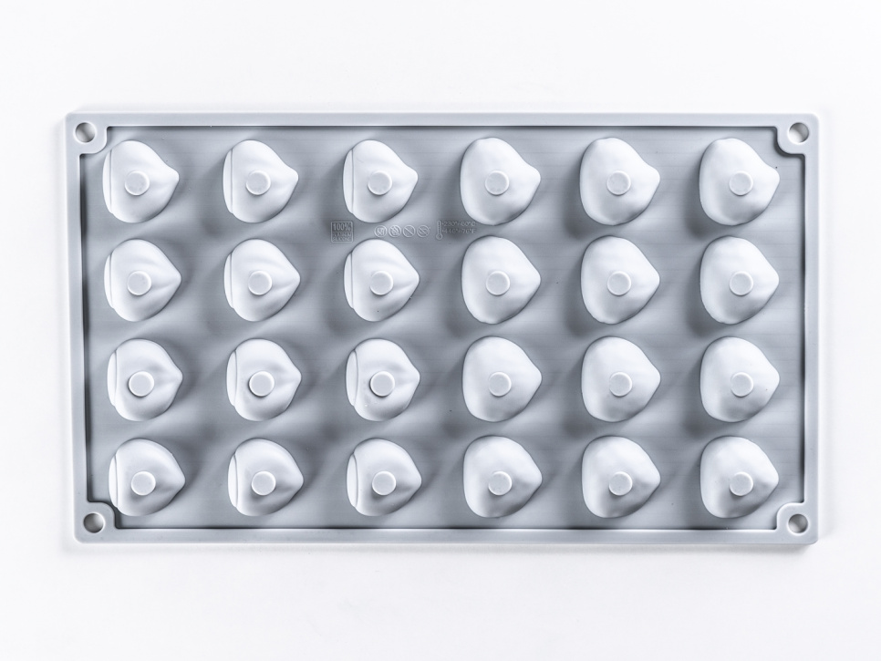 Silikoneform til dekoration, Chestnut - 100% Chef