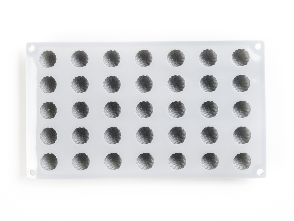 Silikoneform til dekoration, Hindbær - 100% Chef