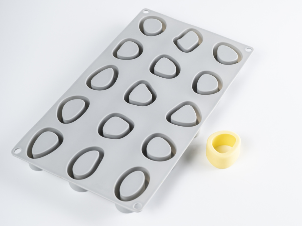 Silikoneform til dekoration, Knoglemarv - 100% Chef i gruppen Bagning / Bageforme / Silikone forme hos The Kitchen Lab (1532-31081)