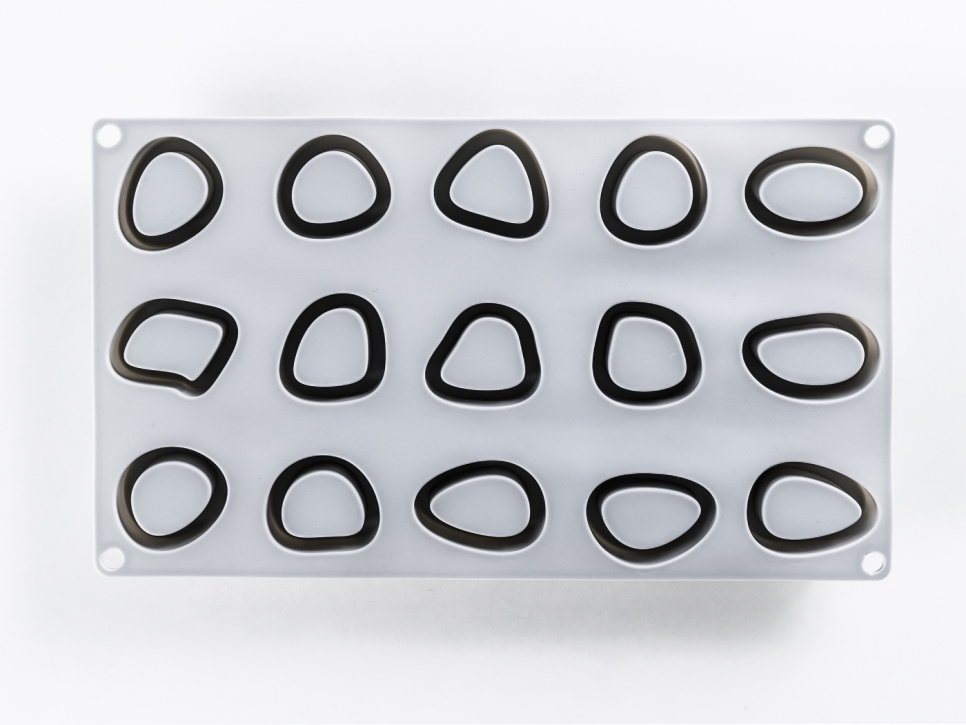 Silikoneform til dekoration, Knoglemarv - 100% Chef