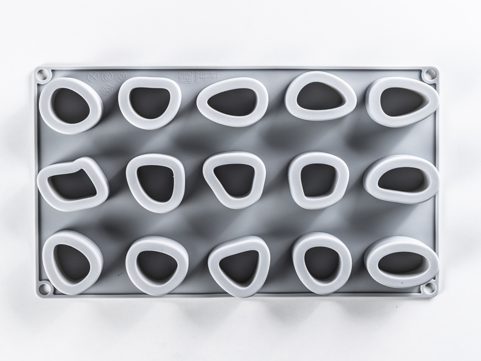 Silikoneform til dekoration, Knoglemarv - 100% Chef