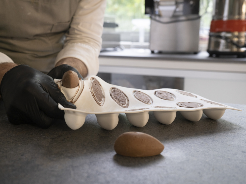 Silikoneform til dekoration, Quenelle - 100% Chef