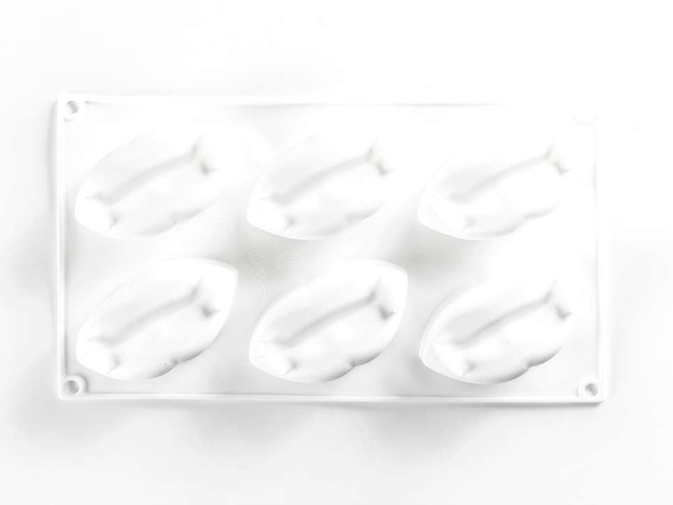 Silikoneform til dekoration, læber - 100% Chef