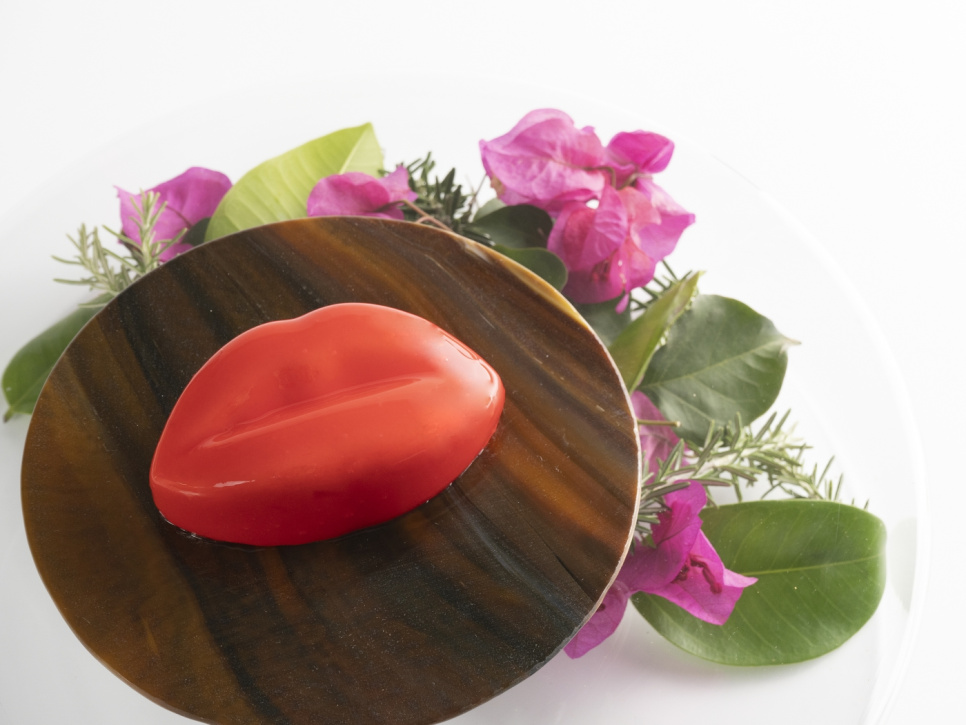 Silikoneform til dekoration, læber - 100% Chef