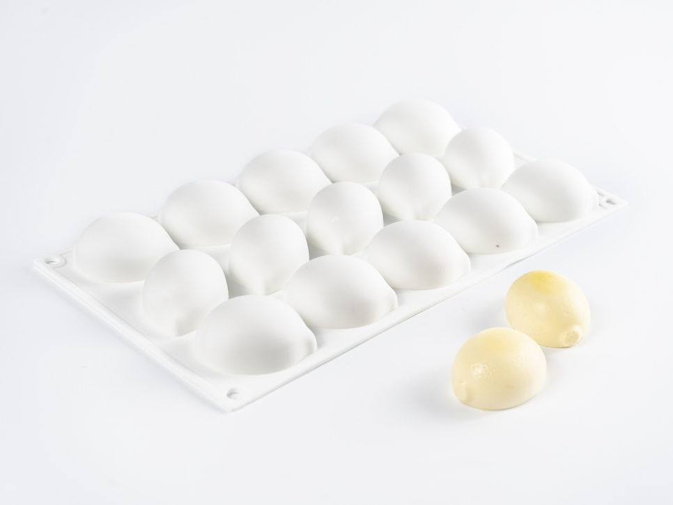 Silikoneform til dekoration, Lemon - 100% Chef i gruppen Bagning / Bageforme / Silikone forme hos The Kitchen Lab (1532-31088)